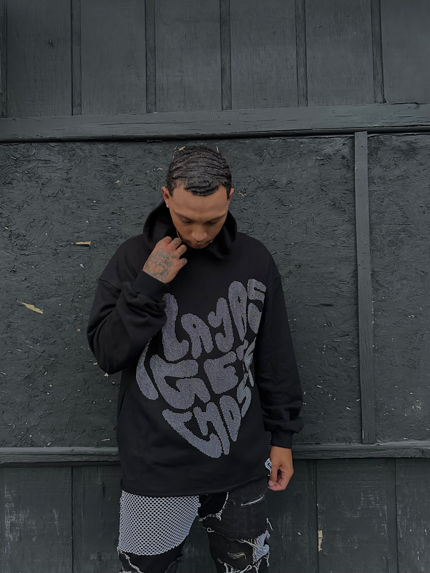 Rhinestone Hoodie